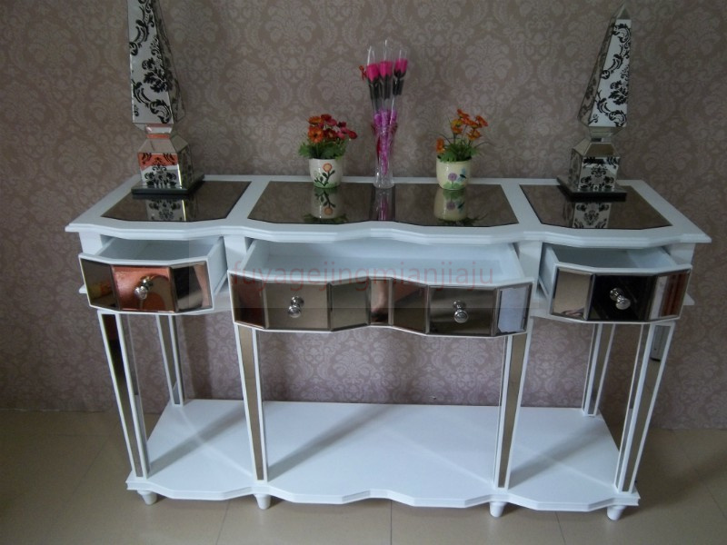 Muebles de dormitorio muebles de vidrio tocador tocador de alto grado Muebles de dormitorio muebles de vidrio tocador tocador de alto grado