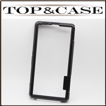 Double Color PC TPU Hybrid Soft Bumper Case for Sony Xperia Z1 compact