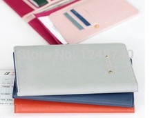 Free shipping passport bag travel purse passport cover card holder multifunctional zipper wallet men women wallets