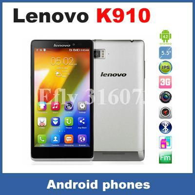 original Lenovo K910 VIBE Z 5 5 Snapdragon 800 MSM8974 2 2GHz Quad Core mobile phone
