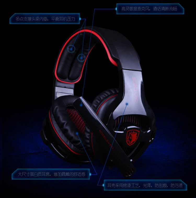 Купить известный sades 903 hifi стерео профессиональных компьютерных ...