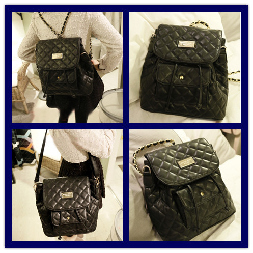 2015 New Arrival Women bag Leather Shoulder Bags Grl s Fashion purse Lady s Korean Chain