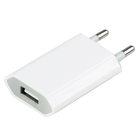 Купить Белая Европейская usb ac стена питания адаптер ЕС Подключите ...