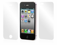 3pcs lots front back clear screen protector for iPhone 4 4S clear screen protective film screen