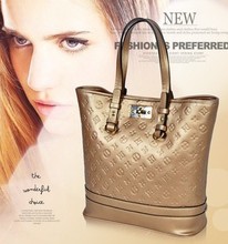 2014 European and American fashion handbags leather handbags brand new spring and summer tide bag handbag