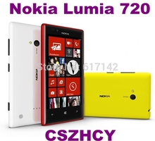Original Unlocked Nokia Lumia 720 Windows Mobile phone Smart cell phone 4.3″ GPS WiFi 8MP Refurbished Free Shipping