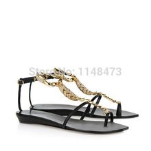 Free shipping 2014 newest GZ flat Sandals Golden Scorpion Summer Shoes fashion Brand Women Pump/sandals
