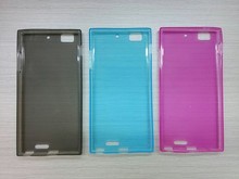  Lenovo K900 Smartphone High Quality MATTE Silicone Case Cover Screen Protector 3pcs lots 1x film