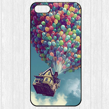 Wholesale and retail Flight 2014 latest hot-air balloon in the sky live house hard plastic case cover for iphone 4 4s 5 5s 5c