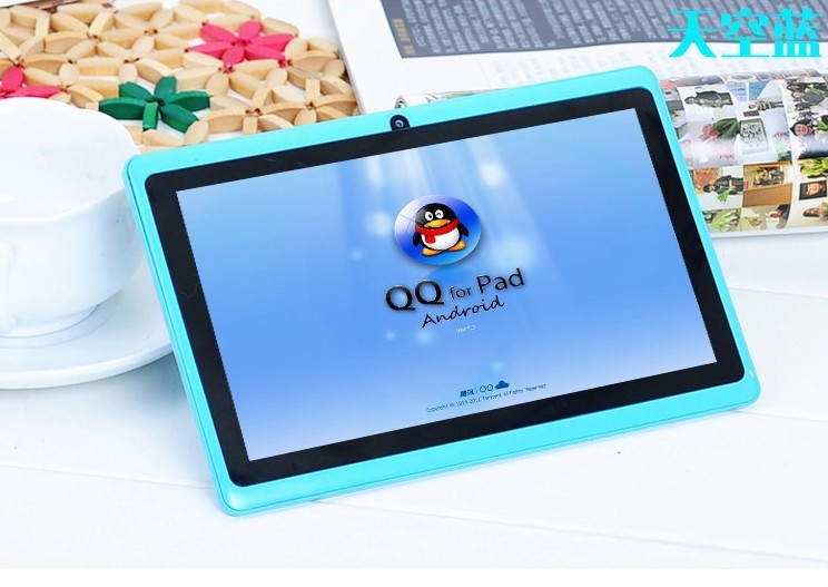 Factory Wholesale 7 Cheap Dual Core Tablet PC Allwinner A23 Q88 Android 4 2 eBook Mid