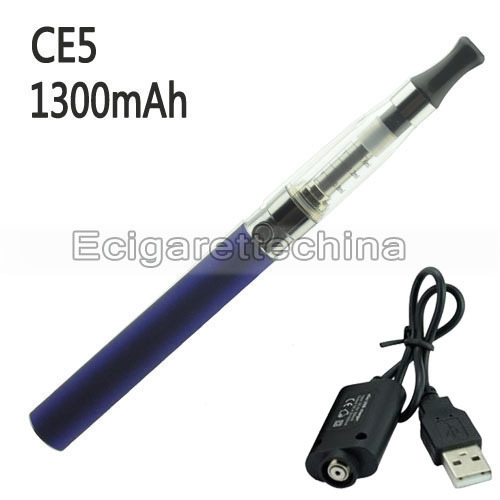 Ego Electronic Cigarette CE5 Clearomizer Vaporizer e cigarette Atomizer 650mah 900mah 1100mah 1300mah usb Charger Free