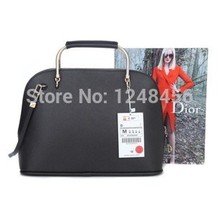 Free shipping 2014 original single hot black handbag shoulder bag bag OL commuter Shell