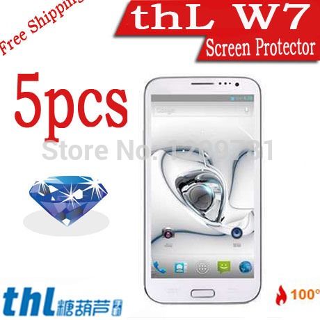 5pcs Android Phone Diamond Sparkling LCD Screen Protective Film For THL W7 Brand THL W7 Screen
