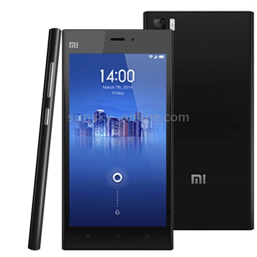 Original Xiaomi Mi3 5 0 inch 3G Android MIUI V5 Smart Phone Qualcomm Snapdragon 800 8274AB