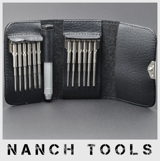 Nanch pocket phone repair kit philip slotted torx screwdriver set 12 pc muti tool