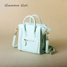The new  hot 2014 summer wet weekend package One shoulder ice cream color candy color women bag  smiling face handbag GG028