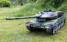 Large Germany Leopard 2 A6 Tank 1 16 Scales 2 4G Remote Control Simulation Smoking Tank