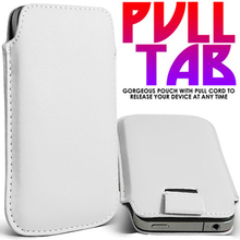 13 Colors Pull Up Rope Slim PU Leather Pouch phone bags cases for lg l90 Cell