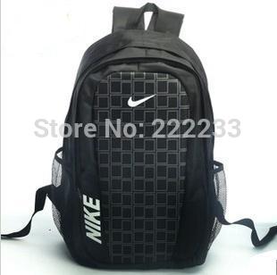 High quality Famous Brand backpacks Male and female plaid nylon shoulder bag computer laptop bags for