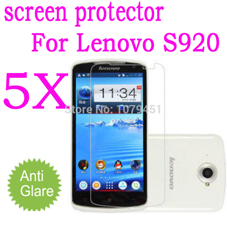 Matte anti glare screen protective film for Lenovo S920 In stock 5pcs cellphone Lenovo S920 screen