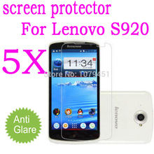 Matte anti-glare screen protective film for Lenovo S920,In stock 5pcs cellphone Lenovo S920 screen protector.free shipping