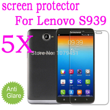 Matte anti-glare protective film for Lenovo S939,5pcs Lenovo S939 Octa Core MTK6592 6″ inch cellphone screen protector.In stock