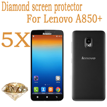 5pcs Lenovo A850+ MTK6592 Octa Core 5.5″ Diamond screen protector.Original protective film,Lenovo A850+ LCD screen film