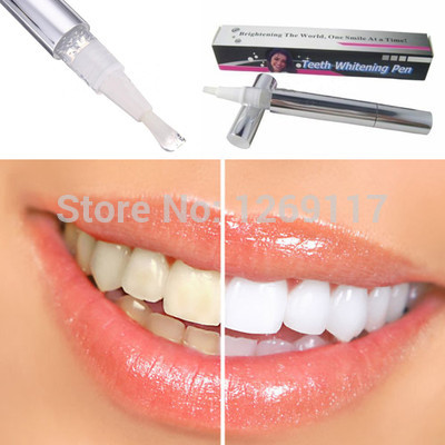 Brazil Free Shipping Popular White Teeth Whitening Pen Tooth Gel Whitener Bleach Remove Stains uGxtE