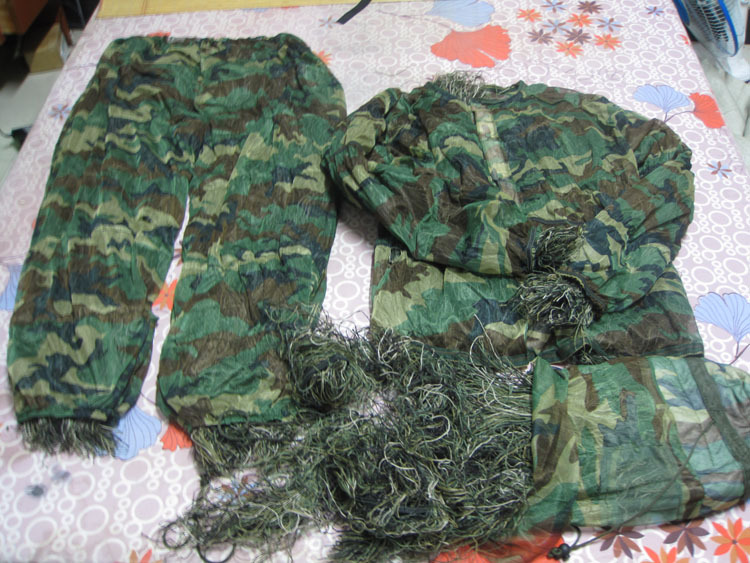 Купить камуфляж ghillie yowie снайпер тактические камуфляж Костюм 4 ...