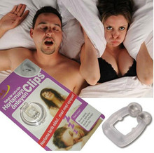 1 Pcs Retail Packaging Magnets Silicone Snore Free Nose Clip Silicone Anti Snoring Aid Snore Stopper