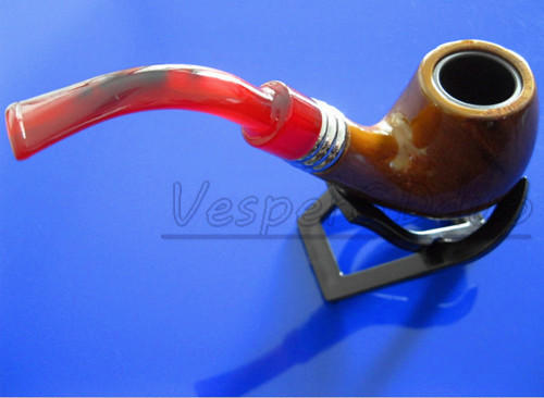 Free Shipping 5PCS New Durable Wooden Enchase Smoking Pipe Tobacco Cigarettes Cigar Pipes For Gift