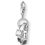 European style fashion Eternallove eternal love marriage ring pendants charm (1.7x1cm) fit charm bracelet for women TSCH692