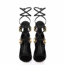 Black Thin Heels Fashion Women Cross tied Elegant Women Summer Sandals Ladies Shoes 2014 Sale