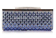 New Fashion Women Day Clutches Full Diamond Evening Bag Rhinestone Wedding Party Handbags Long Chain Shoulder