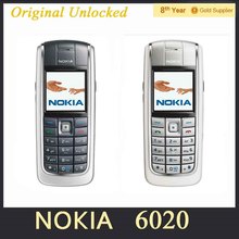Free Shipping 6020 Unlocked Original NOKIA 6020 Mobile Phone Camera GSM Dualband Classic Cheap Cell phone Refurbished