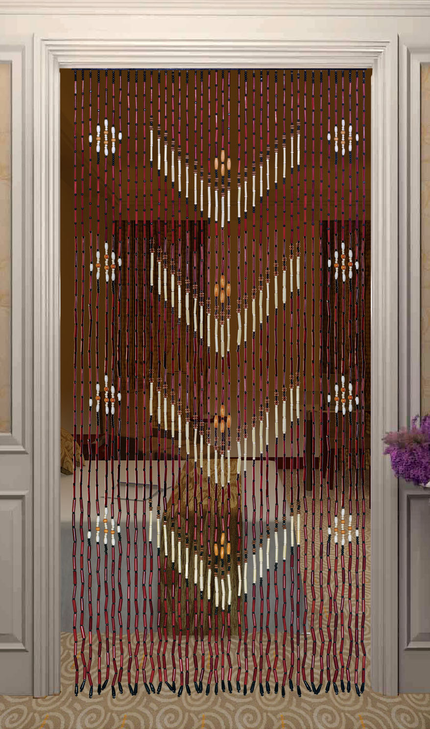 Displaying 17> Images For - Wooden Beaded Curtains...