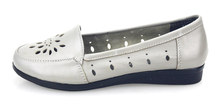 New summer sandals hollow middle aged women s genuine leather soft bottom shoes big special mother