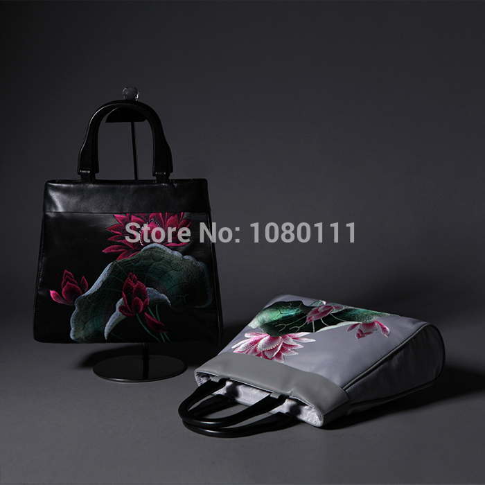 National trend handbag vintage cloth embroidery women s bags 2014 female bag girls handbag Chinese style