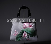National trend handbag vintage cloth embroidery women s bags 2014 female bag girls handbag Chinese style