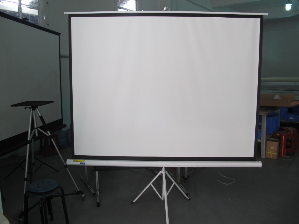Купить 100 дюймов 4:3 формат матовый белый hd экран на штативе в ...