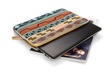colorful stripe design  12′ 13.3′ 14′ 15’6 laptop bag case cover soft pouch computer bag for macbook pro lenovo thinkpad yoga