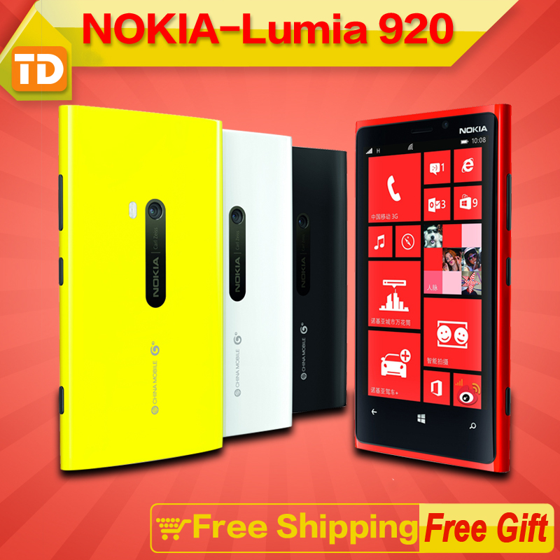 Nokia Lumia 920 LTE Dual Core 32GB 4 5inch Touch Screen Microsoft Windows 8 GPRS GPS