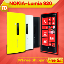 Original Nokia Lumia 920 LTE Dual Core 32GB 4.5inch Touch Screen Microsoft Windows 8 GPRS GPS NFC Refurbished Smart Phone