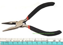 1pcs New High Quality Classic Equipment  Black Small Flat Nose Pliers Jewelry Tools For Handmade