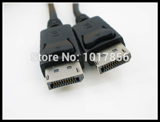Купить Отображение порта dp мужчин и displayport разъем кабеля 6 футов ...