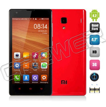 xiaomi hongmi red rice red mi 1s phone wcdma dual cards Phone Qualcomm 400 MSM8228 quad core 1.6Ghz 1GB+8GB 4.7″ smartphone