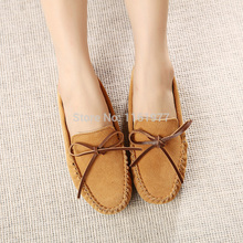 Genuine Leather Shoes For Women.Lolita Women Shoe 2014.Designer Flats.Mint Shoes.Mocassim.Flat.Ballerina.Ladies Casual Shoes
