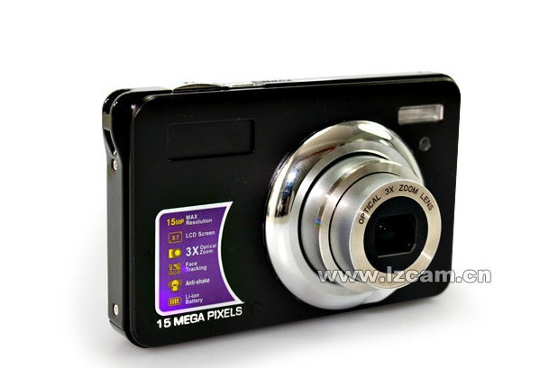 DC5800 4x Digital zoom 3x Optical zoom Anti shake Face Detection digital camera Wholesale and Retail