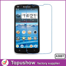 Screen Film 10pcs/lot With Retail Packaging For Lenovo A388T Transparent LCD Screen Display Protector Freeshipping