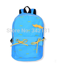 4 Colors  2014 New Lace Embroidery  Beard  Canvas Shoulder Bag Women’s Backpack